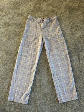 Women’s Plaid Cargo Pants - Divided H&M.  US size 2